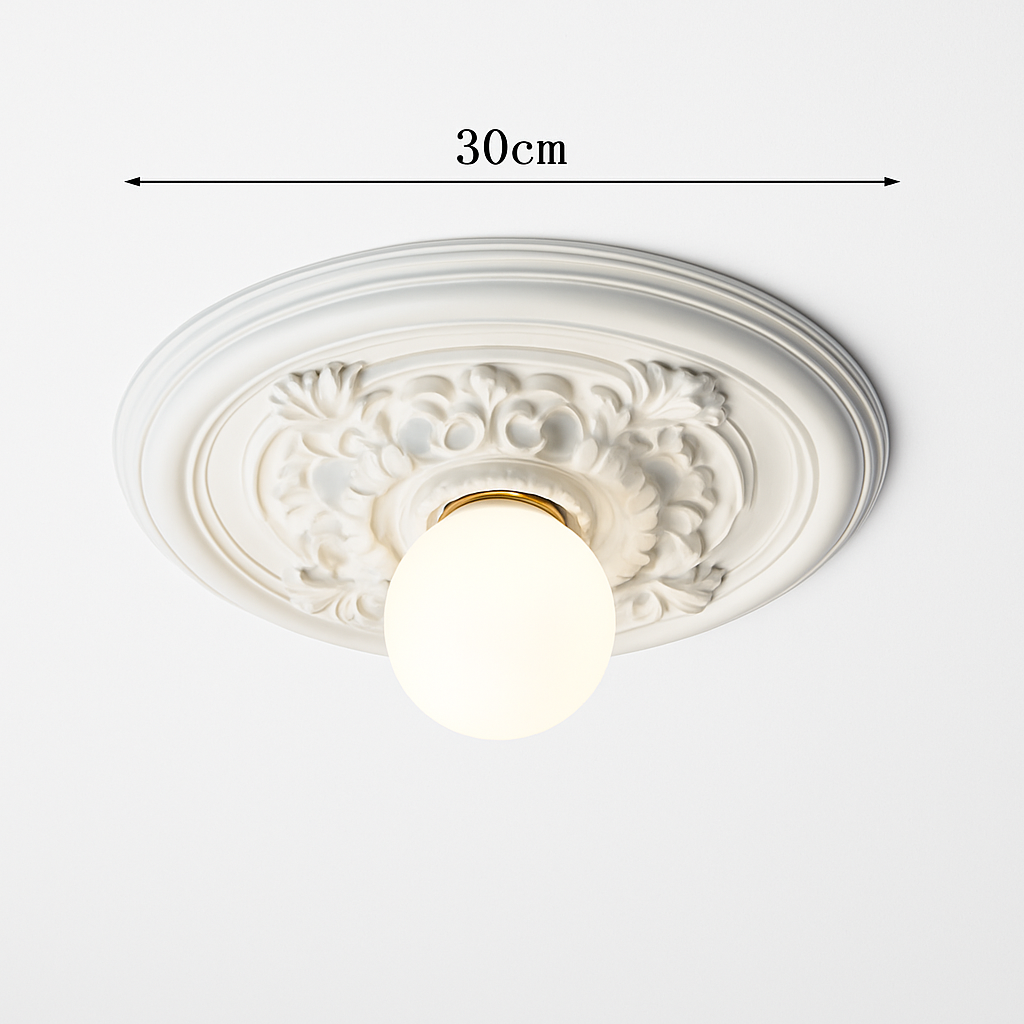 plafonniers led modernes style nordique rétro français sculptés