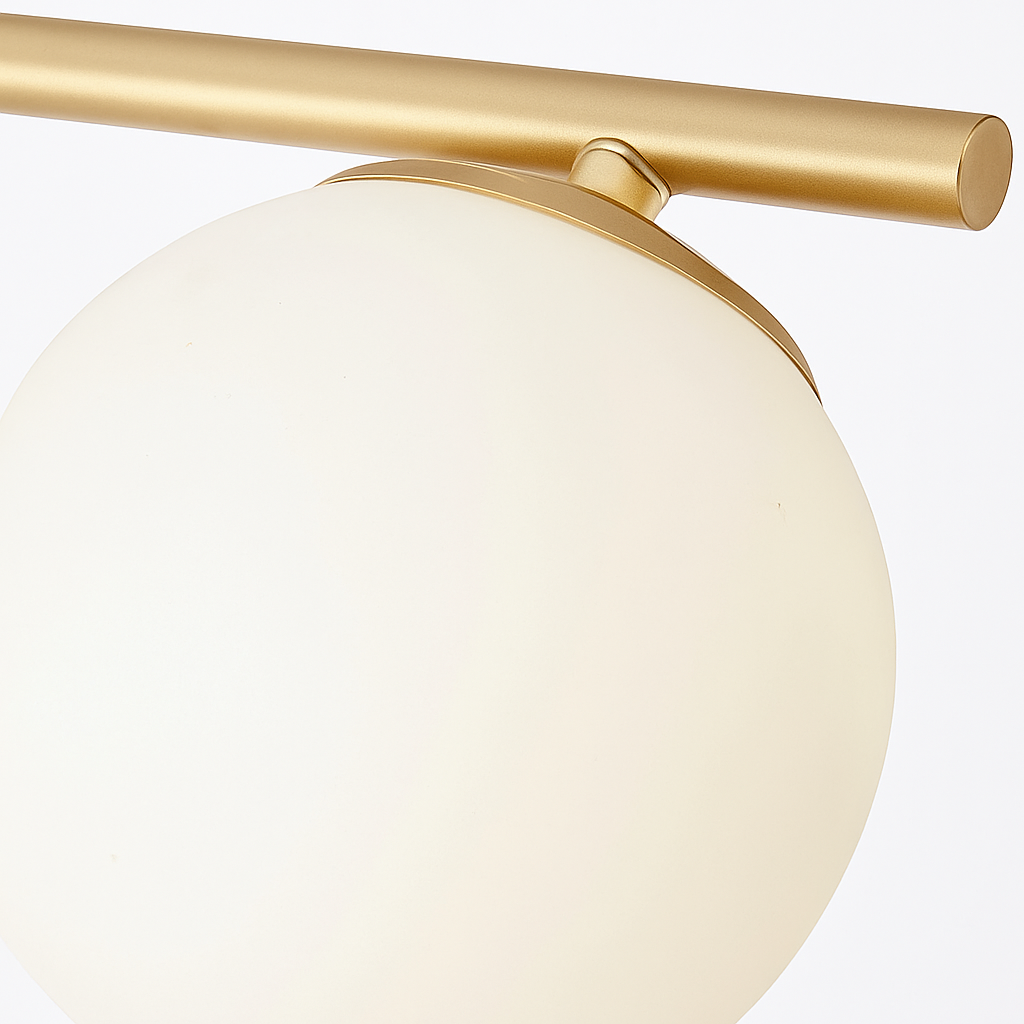 Plafonniers LED nordique fer verre boule plafonniers couloir allée balcon cuisine Simple moderne créatif décor à la maison Lustre