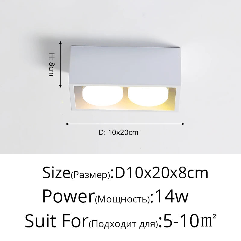 plafonniers led pour éclairage intérieur divers espaces commerciaux et publics