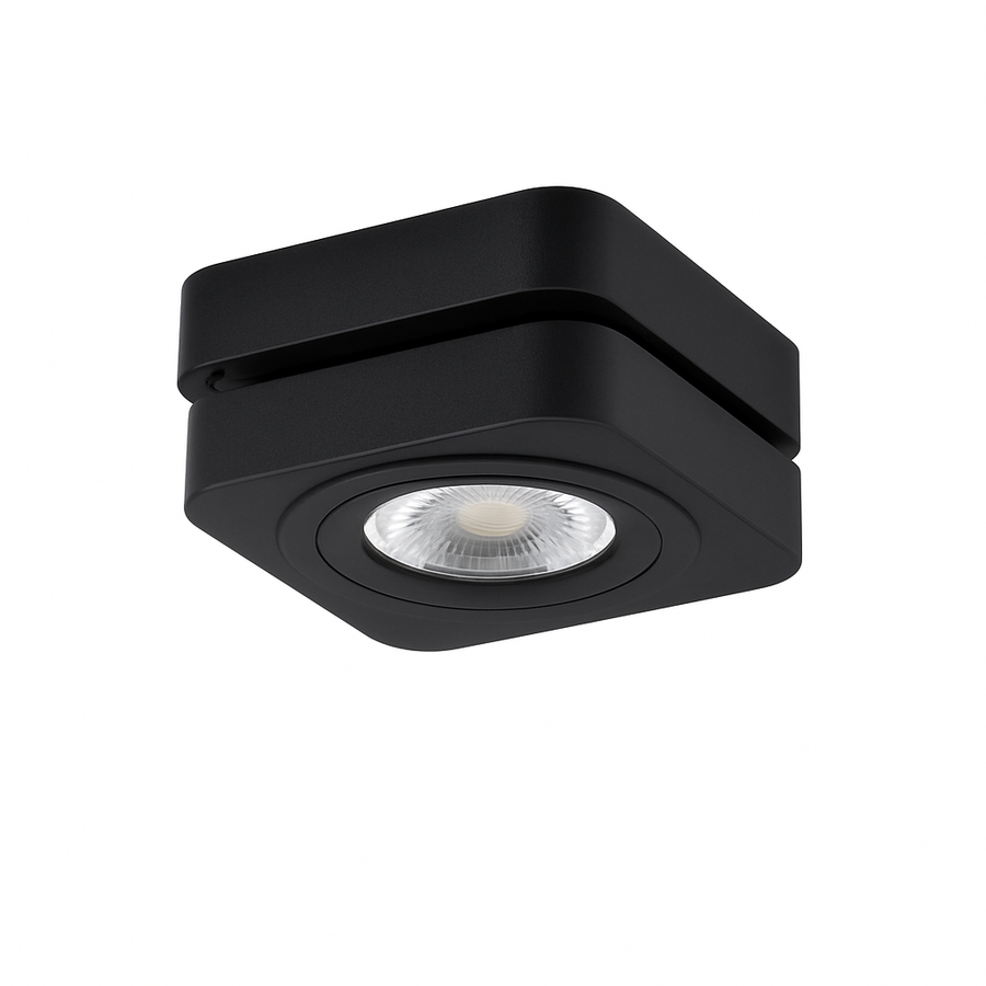 Plafonniers LED Spot 360 degrés Rotation Downlights AC85-265V 7W 10W 12W 15W pliant COB LED Downlights monté en Surface
