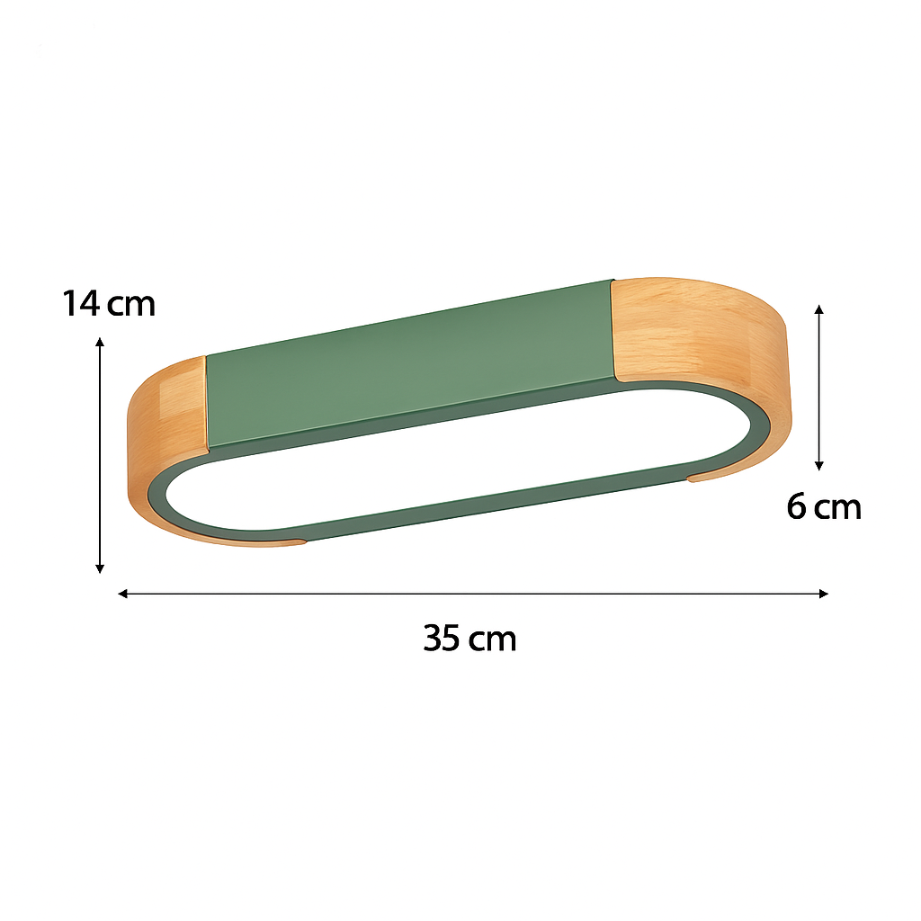 plafonniers minimalistes en bois massif avec panneaux acryliques nouvelle collection