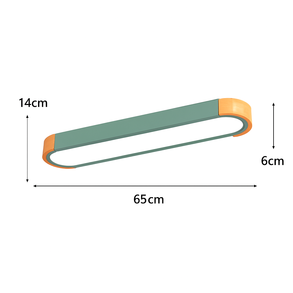 plafonniers minimalistes en bois massif avec panneaux acryliques nouvelle collection