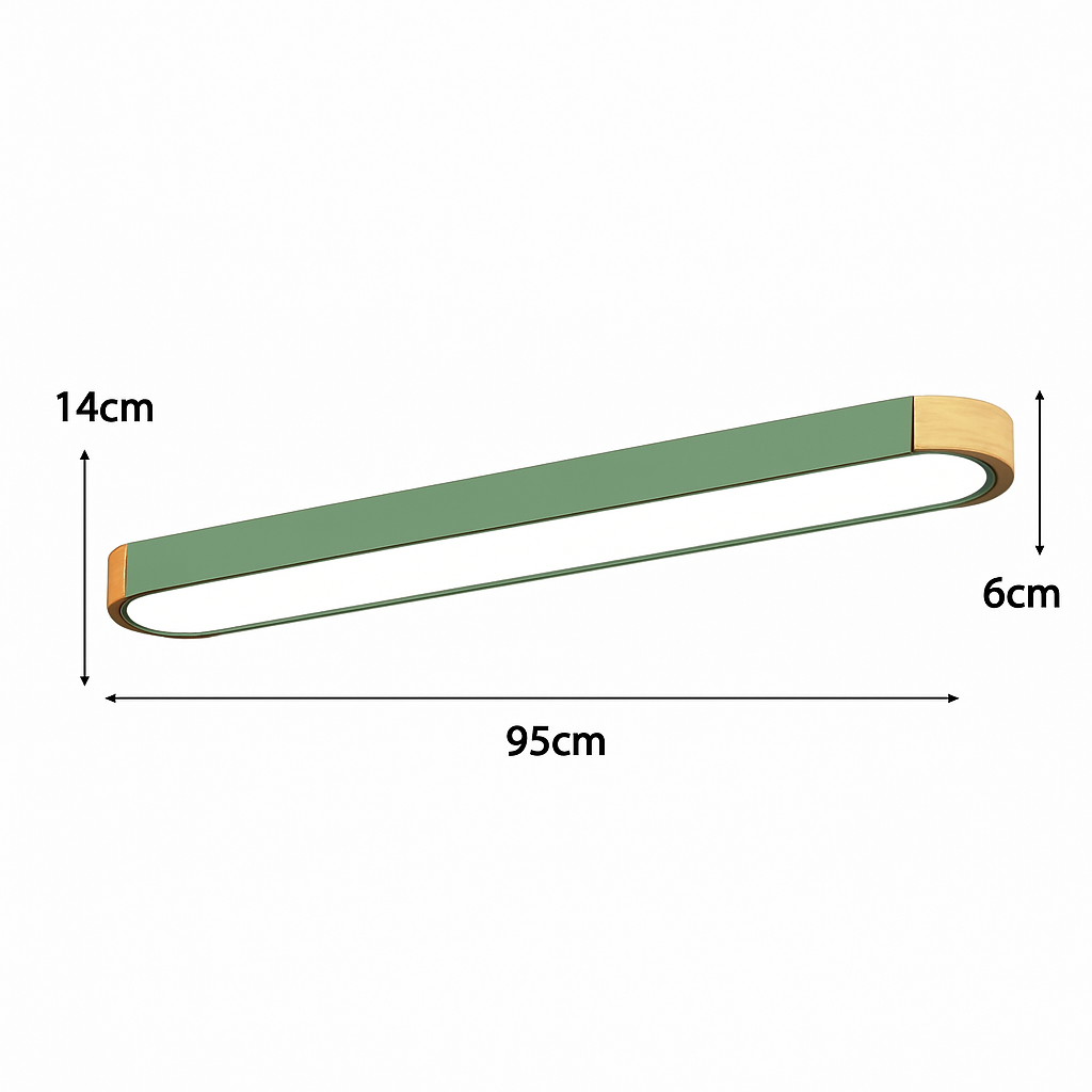 plafonniers minimalistes en bois massif avec panneaux acryliques nouvelle collection
