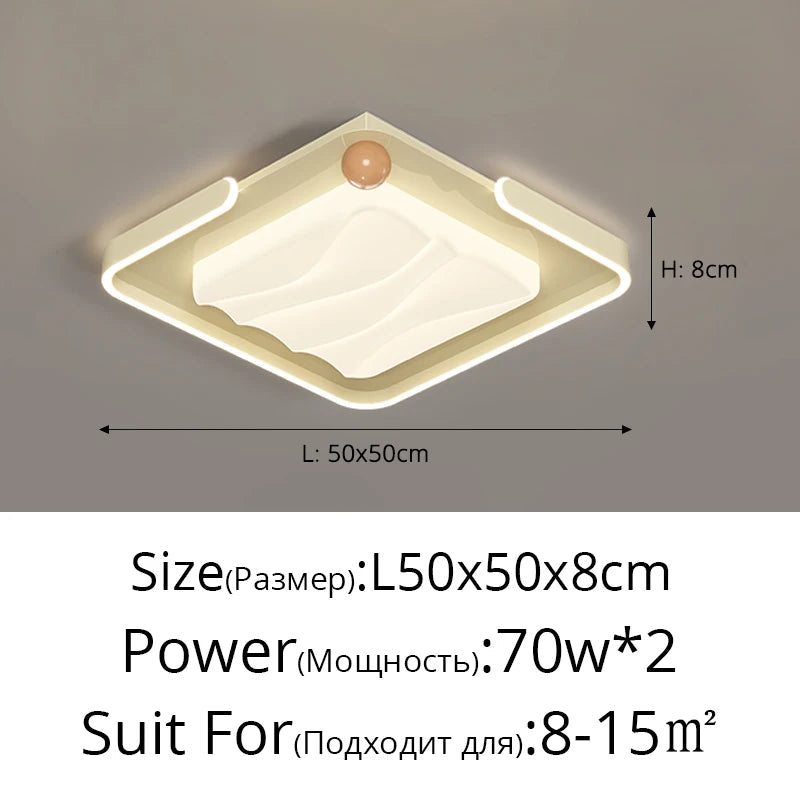 plafonniers modernes créatifs pour une décoration intérieure élégante
