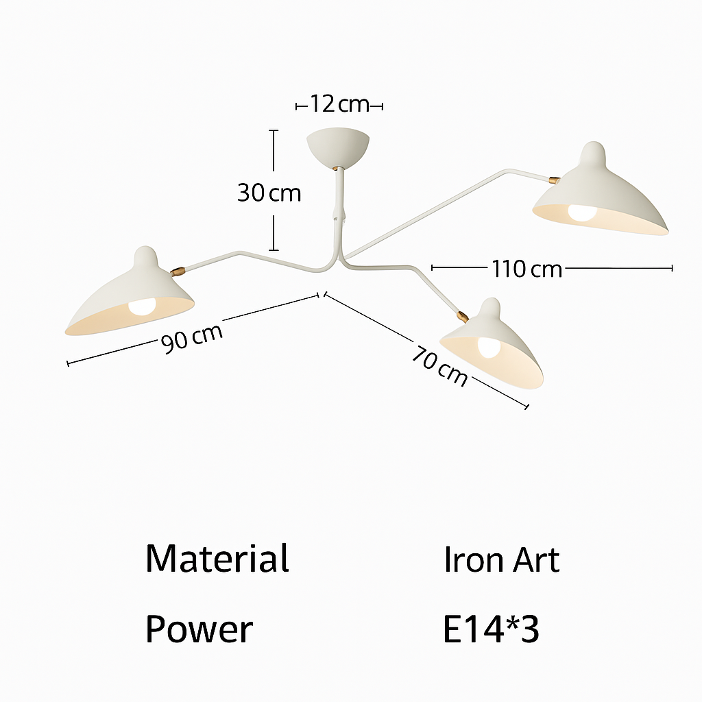 Plafonniers modernes de style nordique pour salon chambre à coucher lampe Luminaire suspendu luminaires industriels pour la maison Art déco