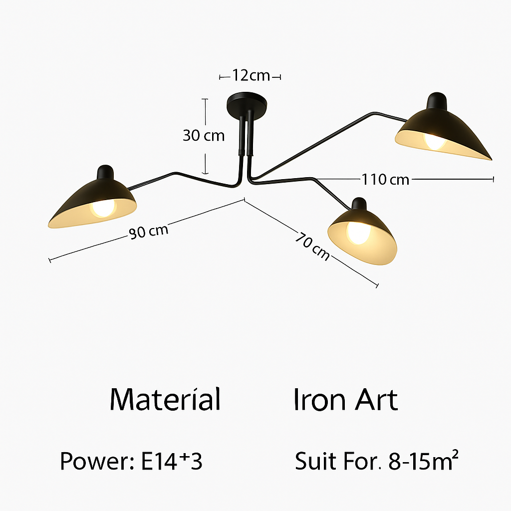 Plafonniers modernes de style nordique pour salon chambre à coucher lampe Luminaire suspendu luminaires industriels pour la maison Art déco