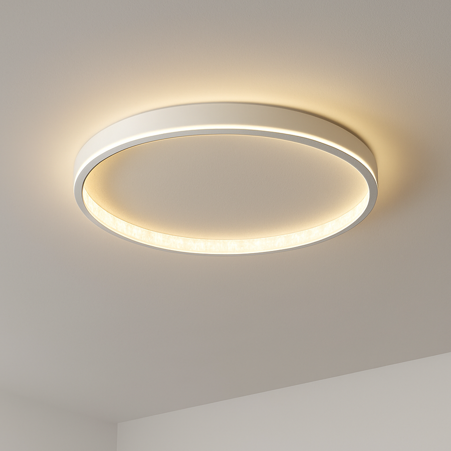 plafonniers modernes minimalistes nordiques luxe lumière ronde créative