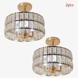 Plafonniers nordiques pour chambre Lustre couloir vestiaire plafonnier Luminaire Lampa Sufitowa abat-jour suspendu décor à la maison