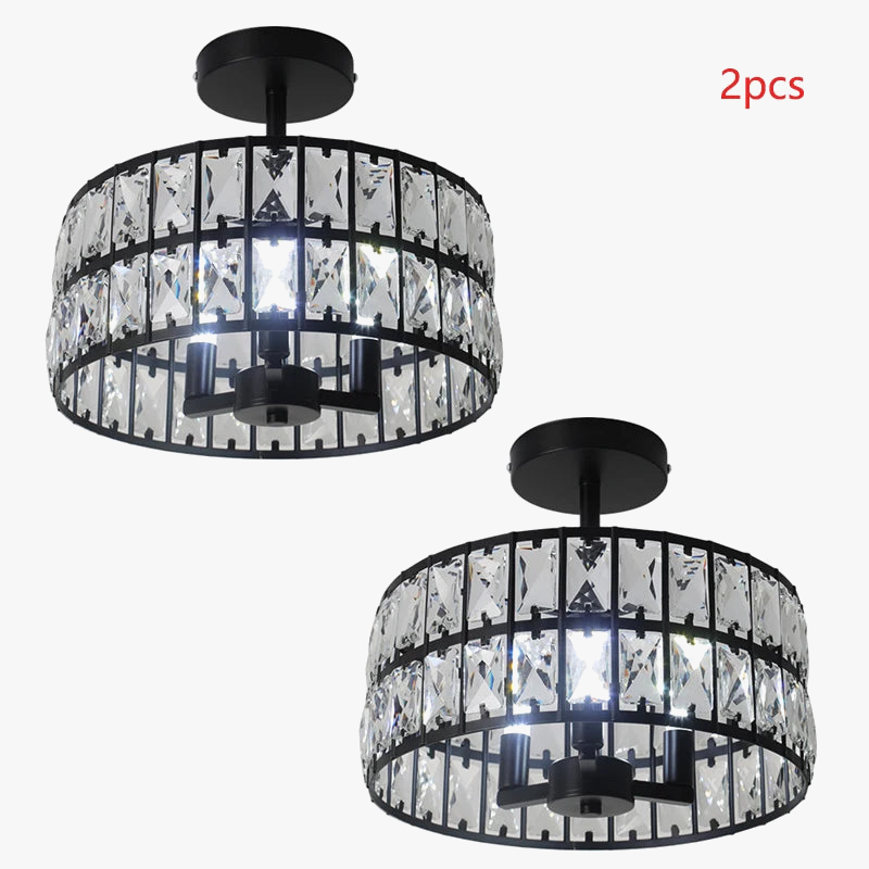 Plafonniers nordiques pour chambre Lustre couloir vestiaire plafonnier Luminaire Lampa Sufitowa abat-jour suspendu décor à la maison