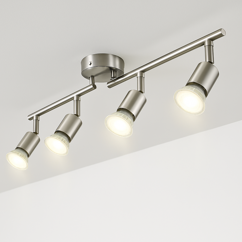 plafonniers rotatifs angle réglable avec ampoule led pour éclairage spot
