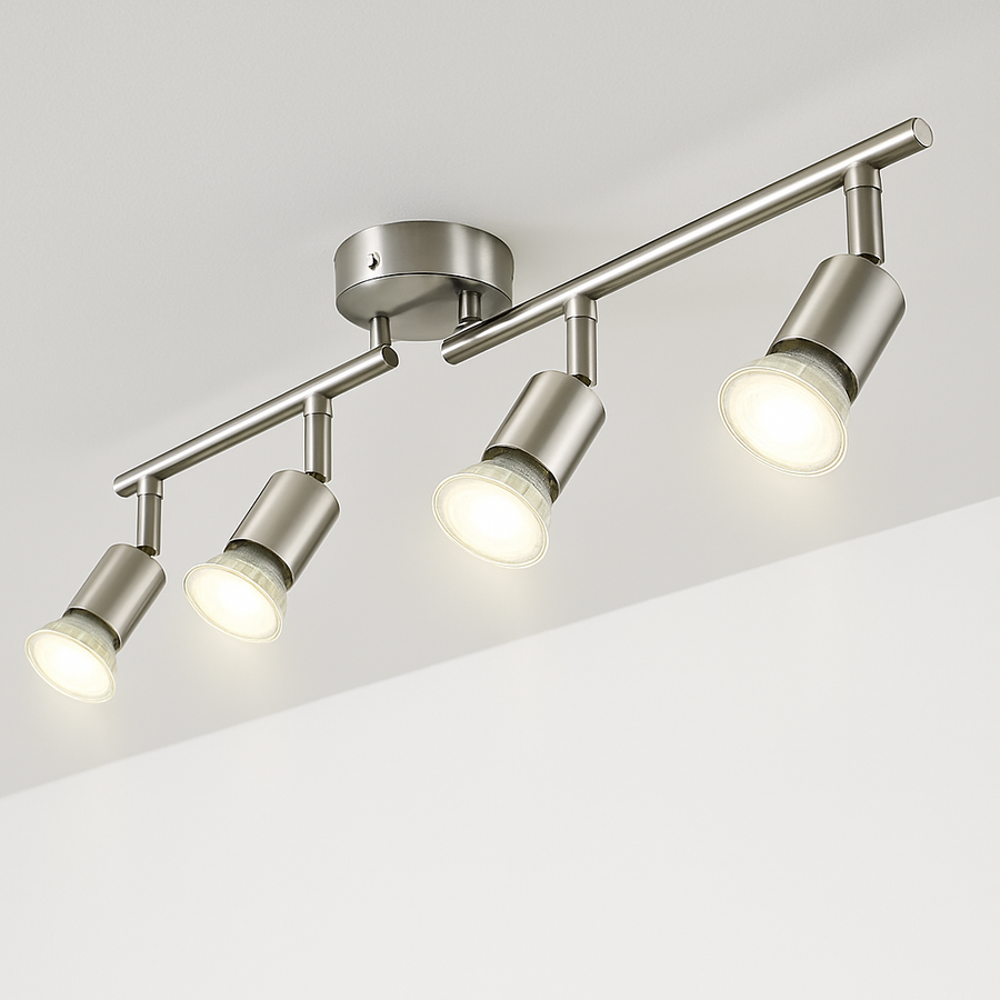 plafonniers rotatifs angle réglable avec ampoule led pour éclairage spot