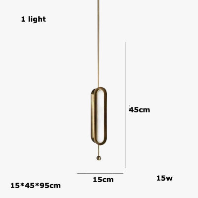 Postmodern doré Art déco doré fer verre Lustre éclairage Lustre Suspension Luminaire Lampen pour salle à manger
