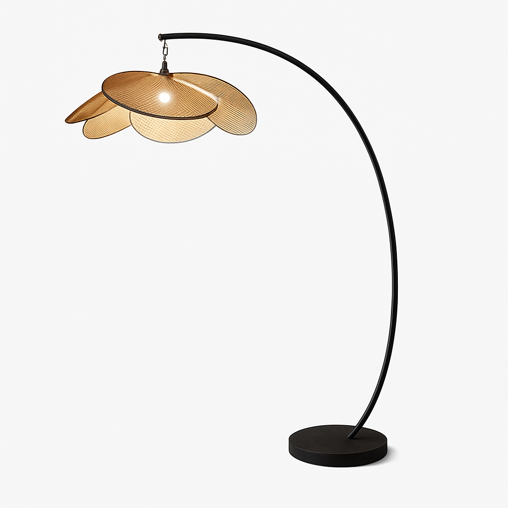 Postmodern LED lustres de plafond feuille grille rurale fait à la main en rotin suspension lumière maison salon chambre Art décor suspension lampe