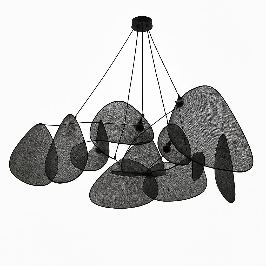 Postmodern LED lustres de plafond feuille grille rurale fait à la main en rotin suspension lumière maison salon chambre Art décor suspension lampe