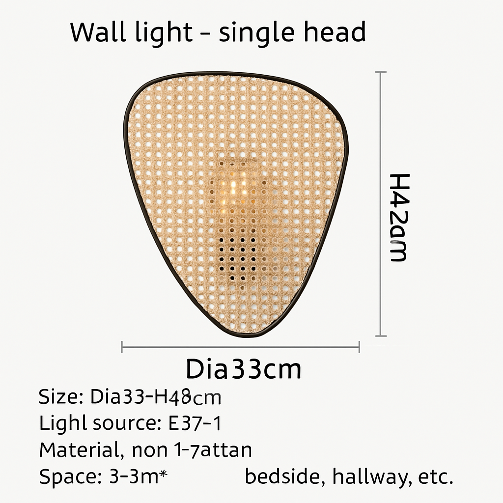Postmodern LED lustres de plafond feuille grille rurale fait à la main en rotin suspension lumière maison salon chambre Art décor suspension lampe