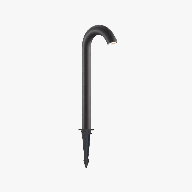 poteau de jardin extérieur lumineux étanche pour paysage décoratif
