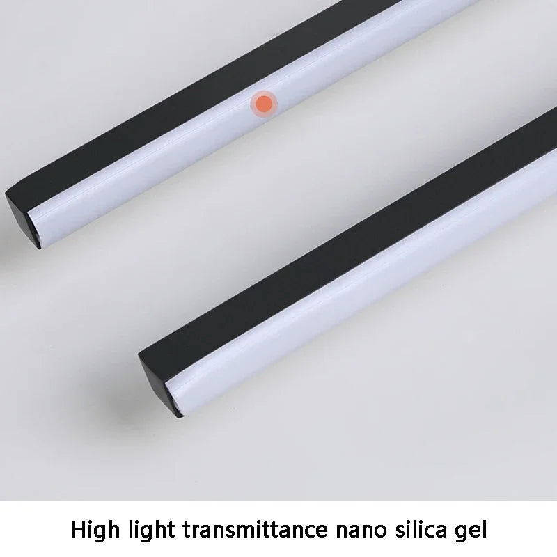 Plafonnier moderne nordique longue barre LED