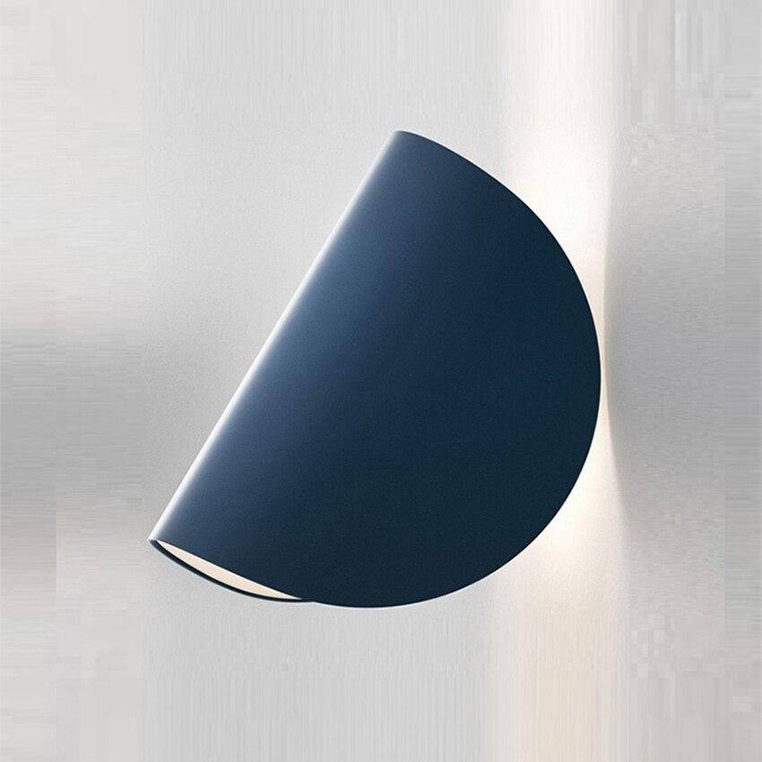 Applique murale moderne LED style tuile colorée Anew