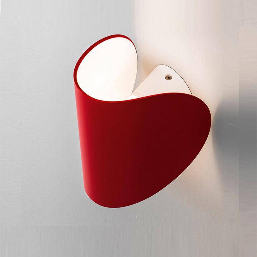 Applique murale moderne LED style tuile colorée Anew