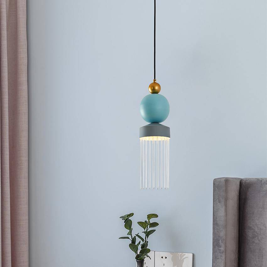 Suspension design colorées créatives Tassel