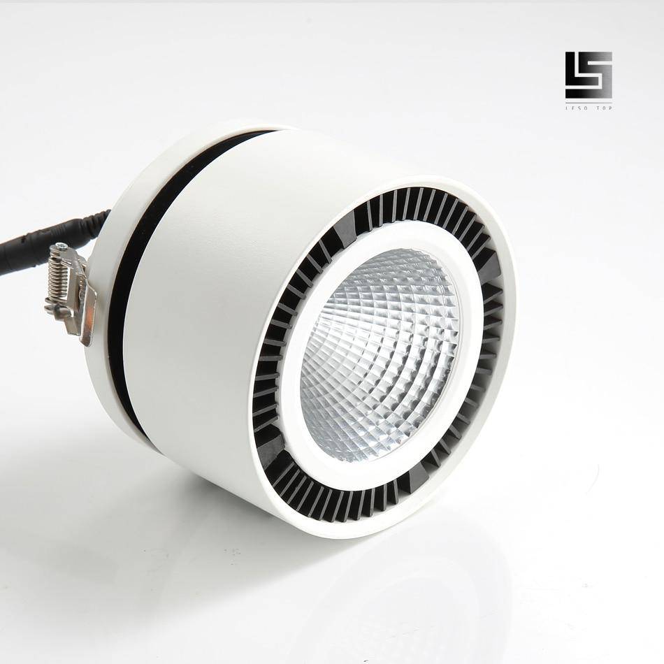 Spot moderne LED rond avec orientation à 360° Loft