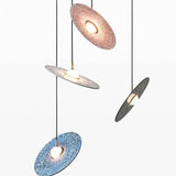 Suspension design disque style terrazzo Satellite