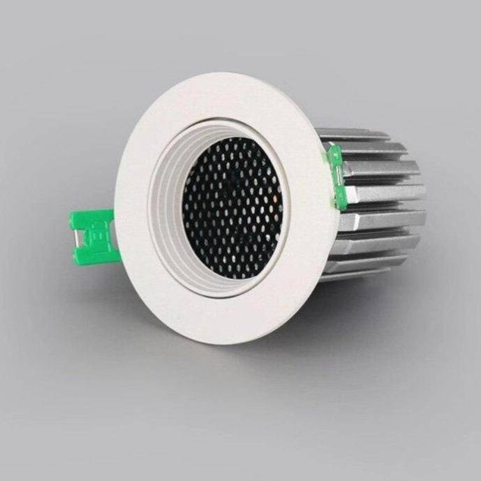 Spot encastré moderne LED rond blanc