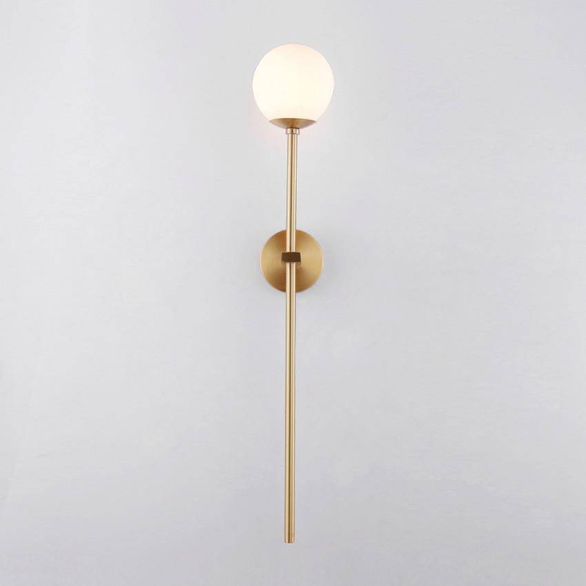 Applique murale design LED en métal doré Full Luxury