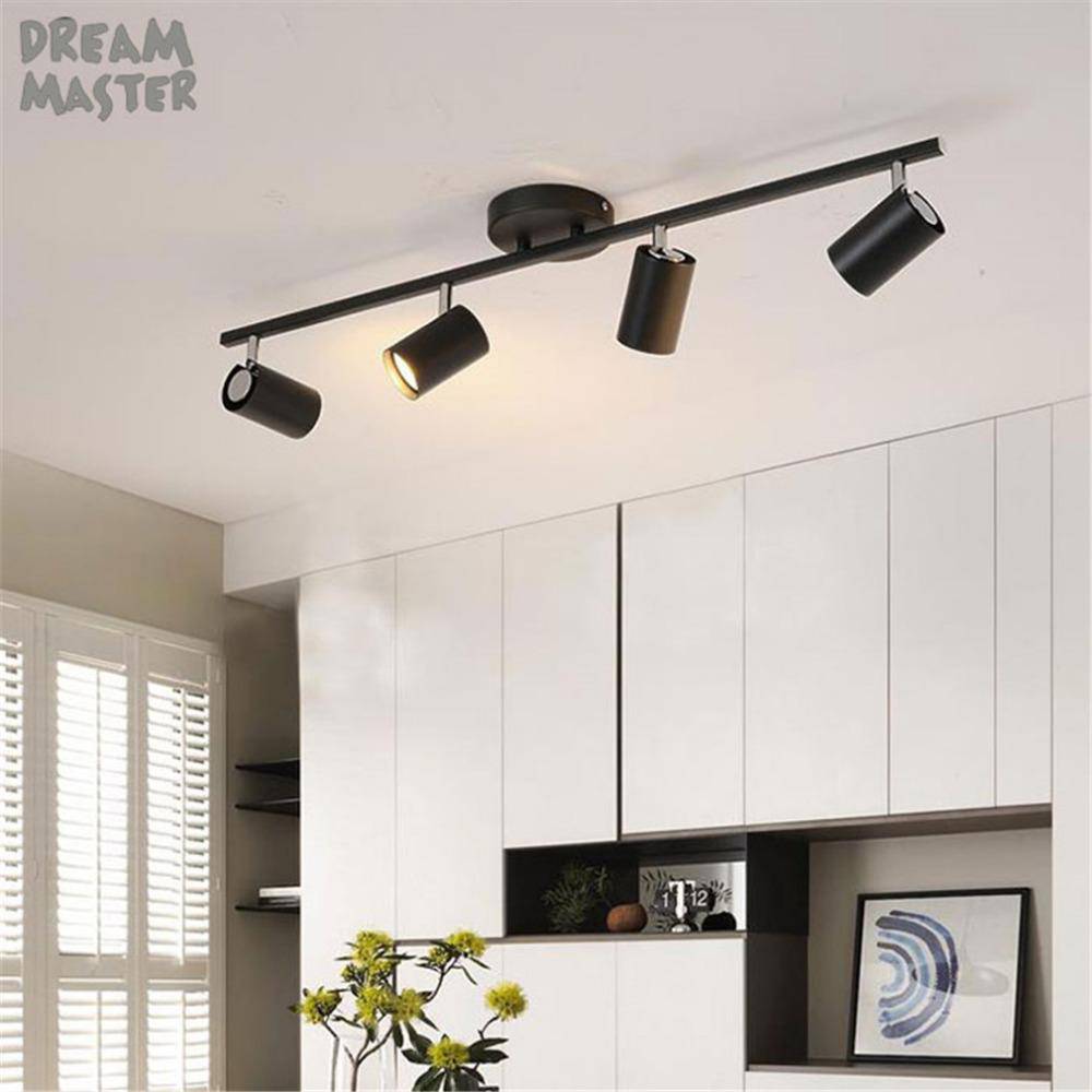 Barre spots LEDs ajustables moderne