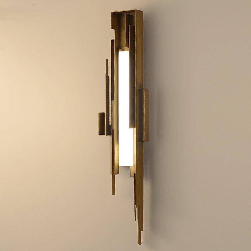 Applique murale LED design doré Luxury