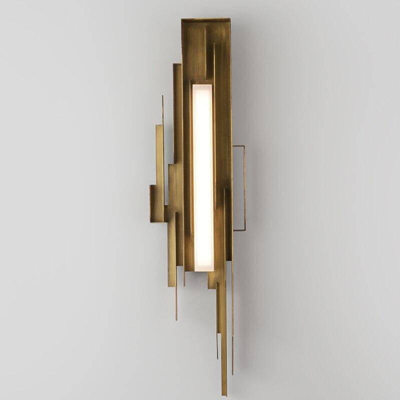 Applique murale LED design doré Luxury
