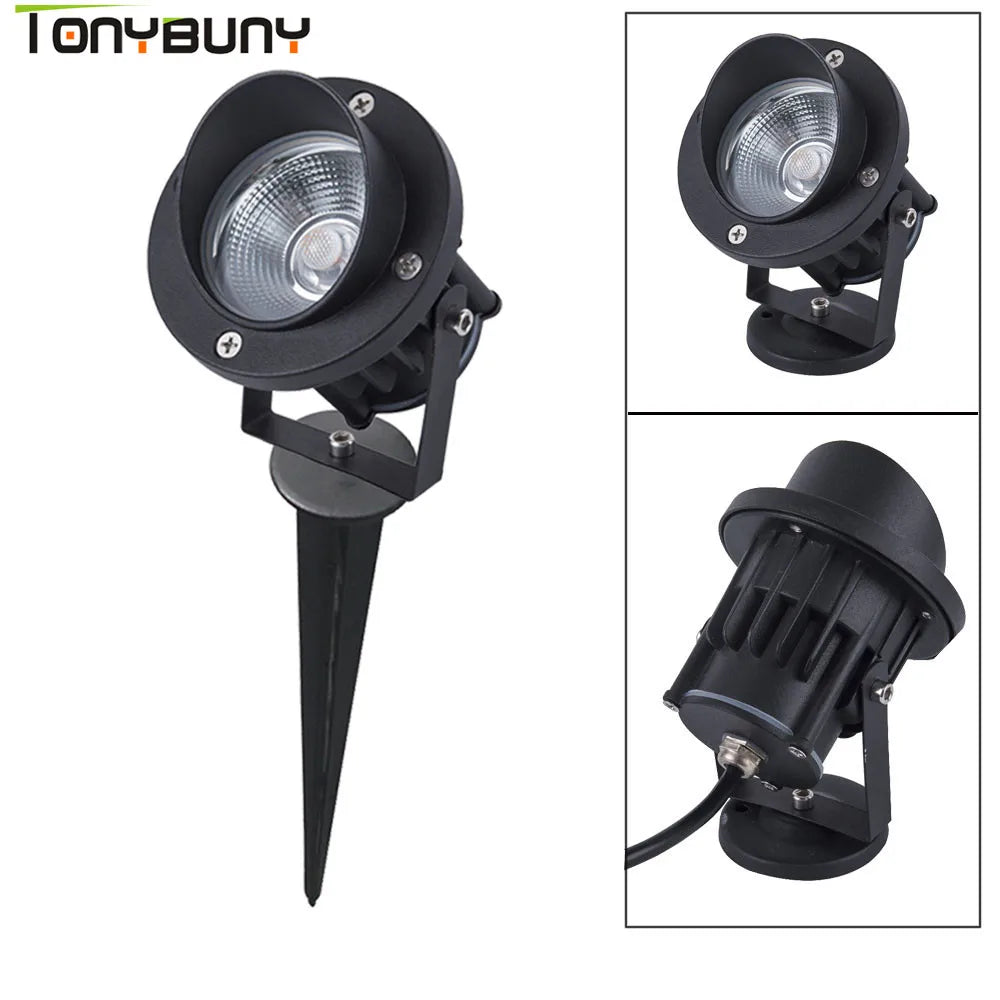 projecteur extérieur à led pour éclairage de jardin et paysage