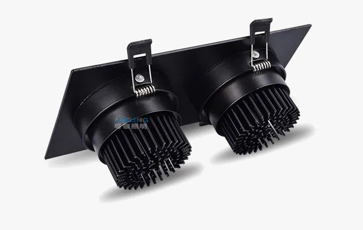 projecteur led encastrable cob spot simple double carré