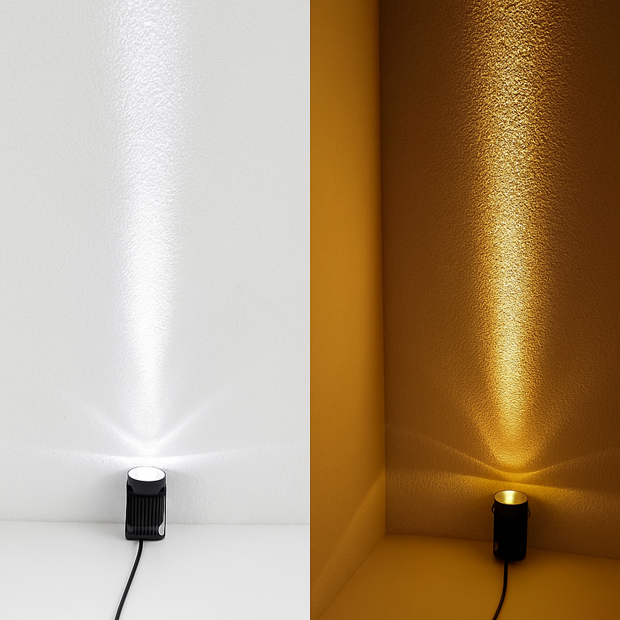 projecteur led extérieur avec angle de lampe étroit pour éclairage puissant