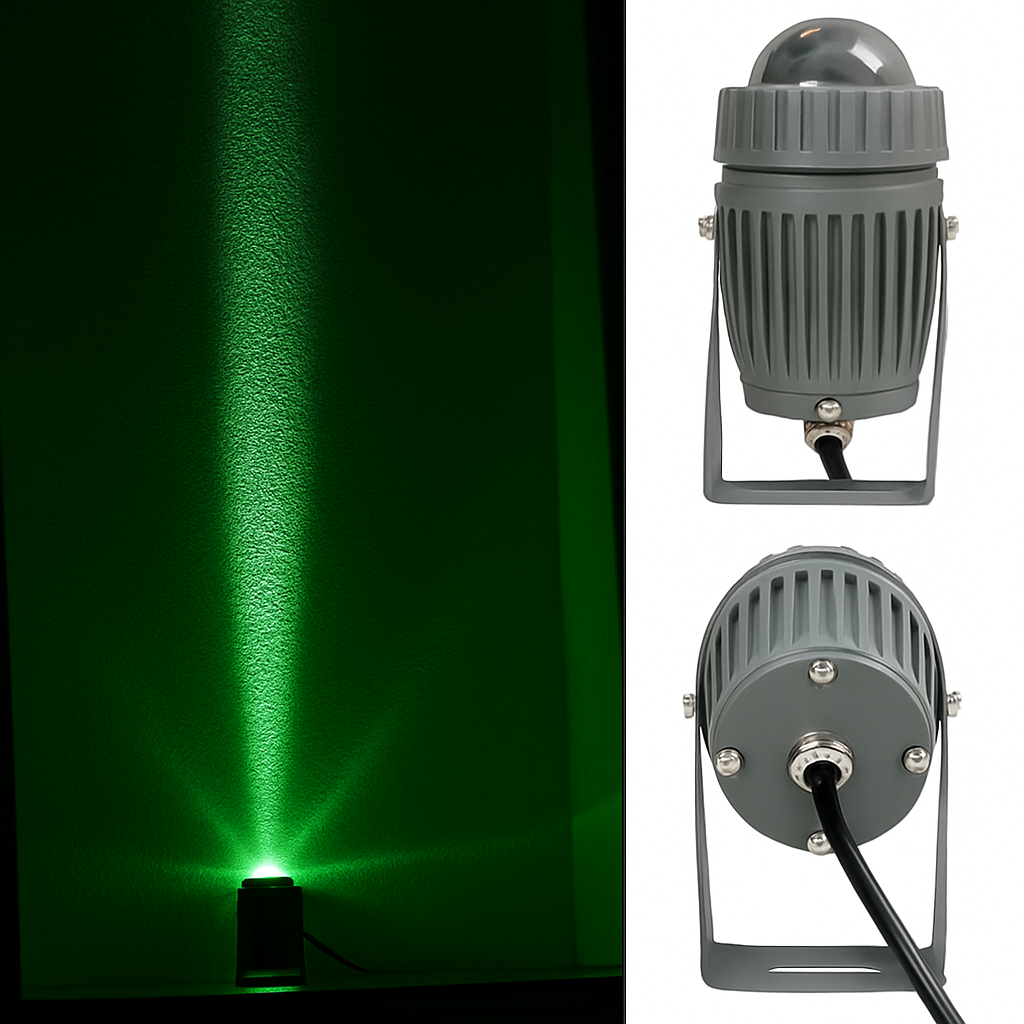 projecteur led extérieur avec angle de lampe étroit pour éclairage puissant