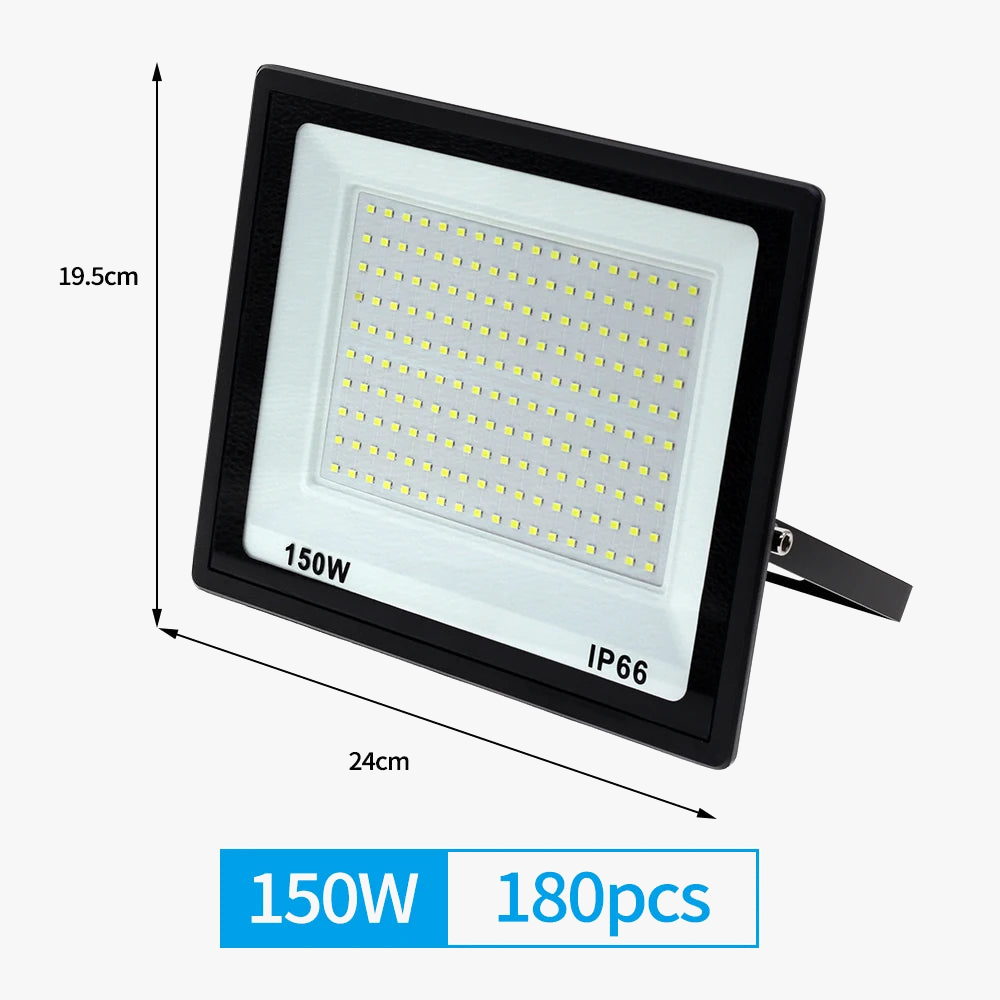 projecteur led haute luminosité pour éclairage extérieur jardin et rue