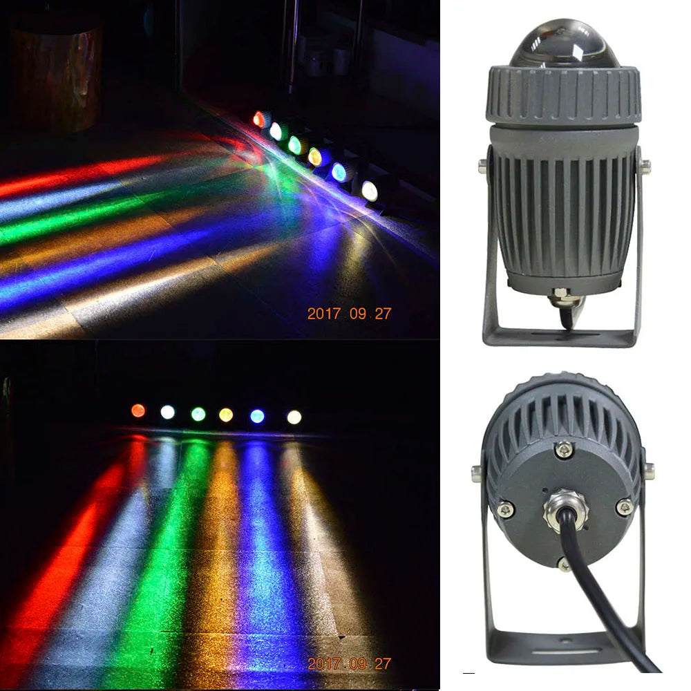projecteur led haute performance avec conception optique avancée