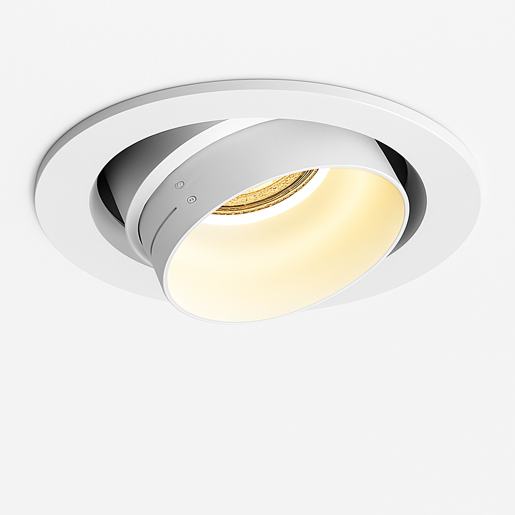 projecteur led spot encastré dimmable avec zoom intégré