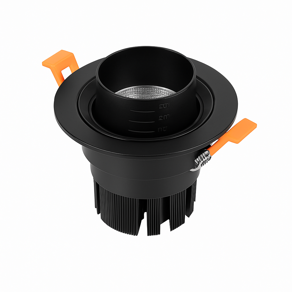 projecteur led spot encastré dimmable avec zoom intégré