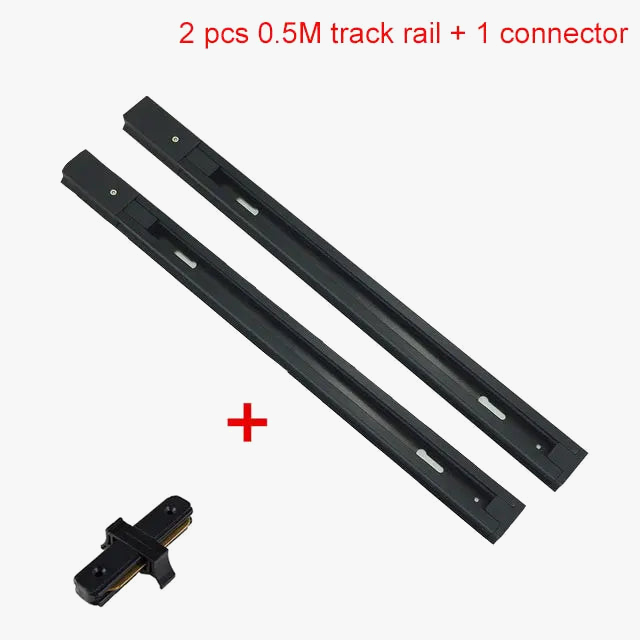 projecteur led sur rail à mise au point réglable pour éclairage d'ambiance
