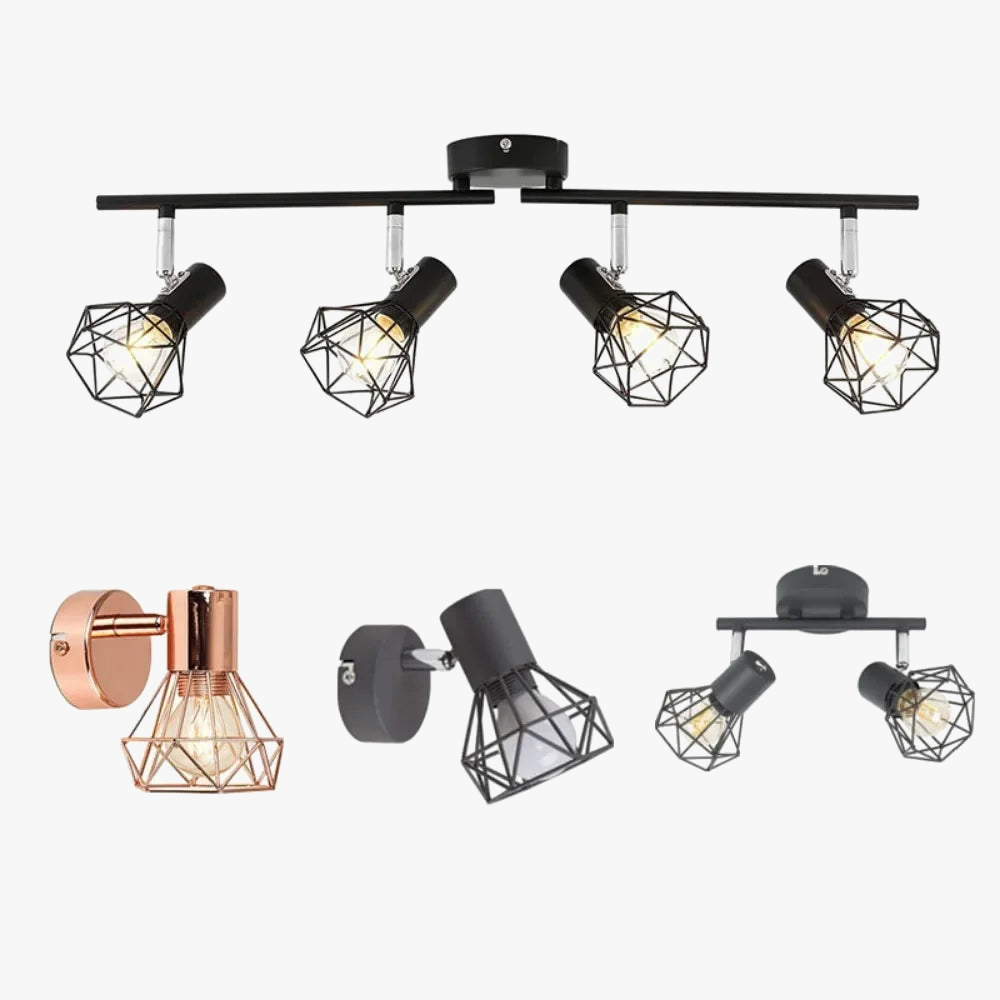 projecteur moderne sur piste pour bar magasin exposition