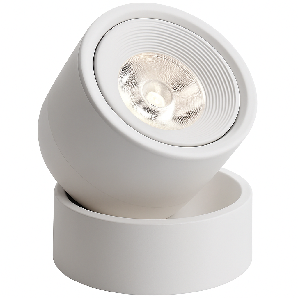 projecteurs led nordique surface monté spot rotation pliant macarone foco