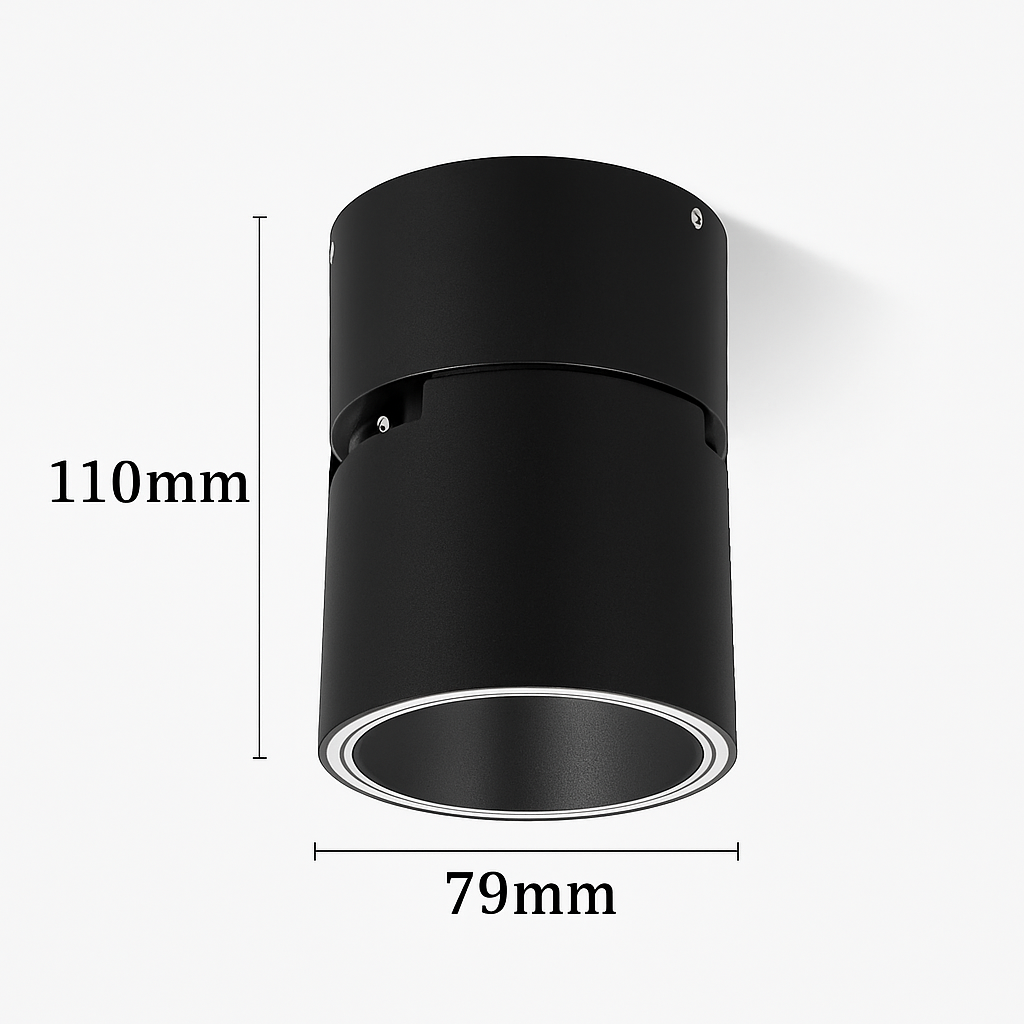 projecteurs led pliables angle réglable anti-éblouissement spots muraux