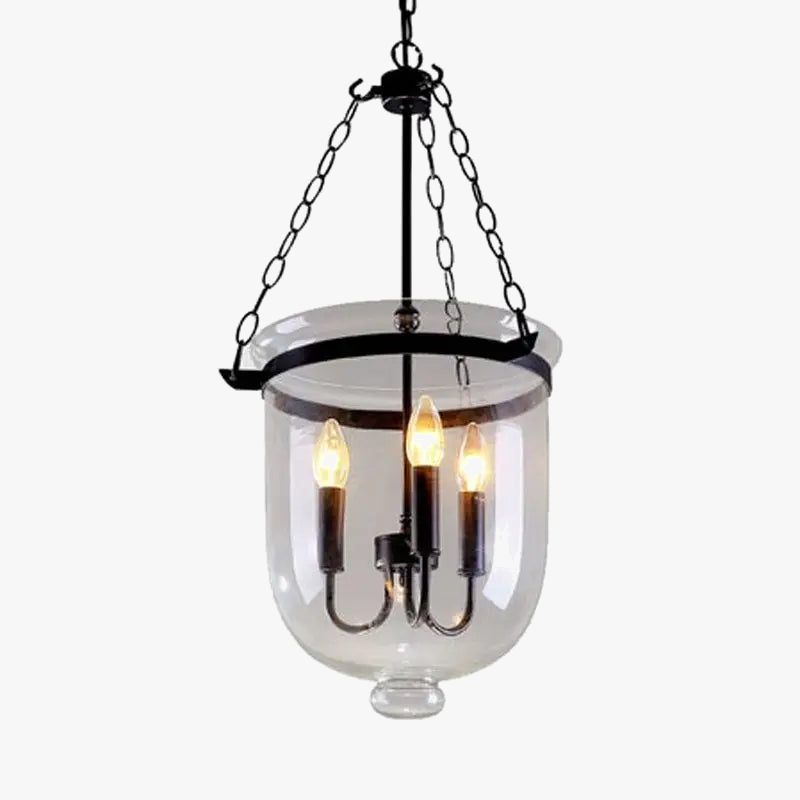 Rétro bougie seau plafond lustres Pub magasin de vêtements salon salle à manger suspension lumière décor Haninging lampe Lustre luminaires