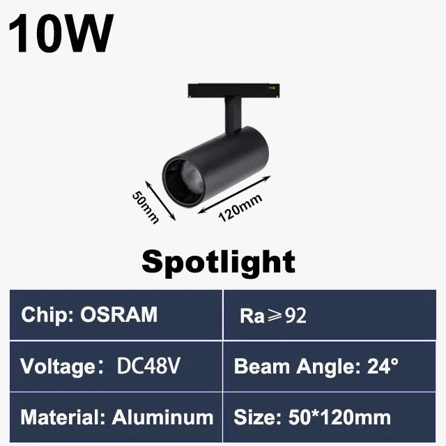 rail d éclairage magnétique moderne pour intérieur en aluminium