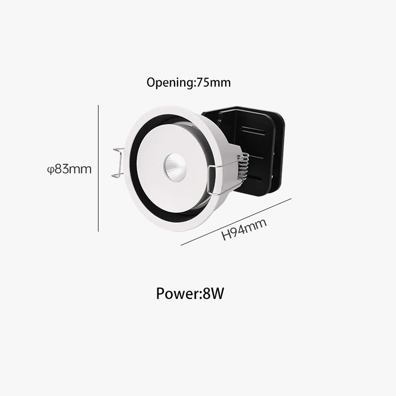 projecteur led zigbee tuya intensité réglable pour maison et hôtel