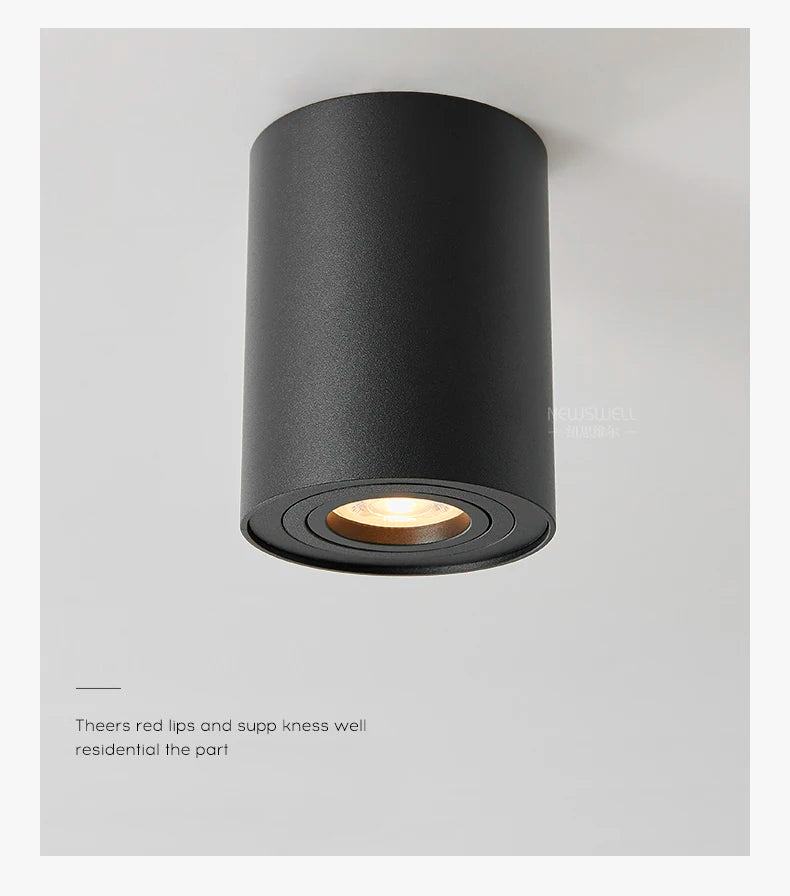 projecteurs led cob foco spot plafond rail lumières spot maison magasin