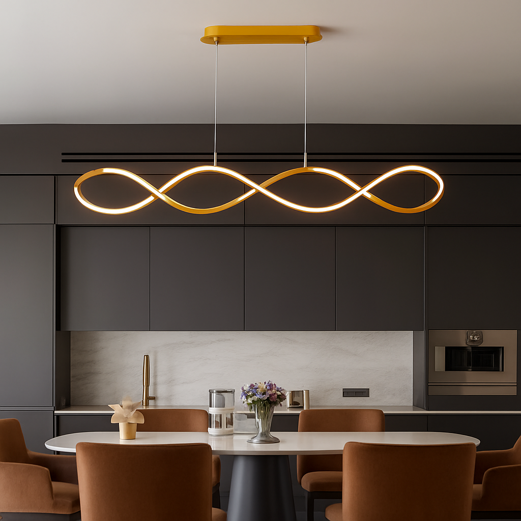 Salle à manger moderne lampara decoracion hogar moderno smart suspension lumières décoration salon lustres pour salle à manger