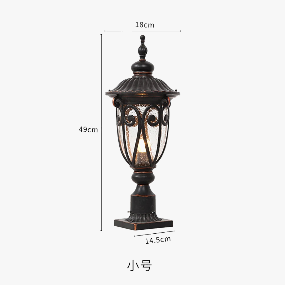 Lampadaire et applique murale vintage étanche pour jardin sandiy