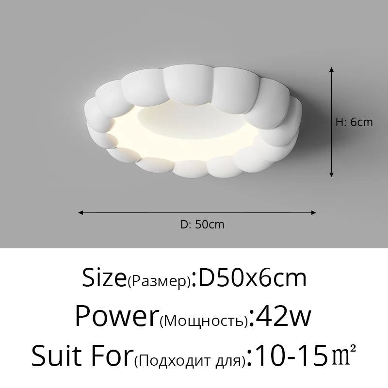 simple plafonnier moderne créatif style bulle protection des yeux chaud